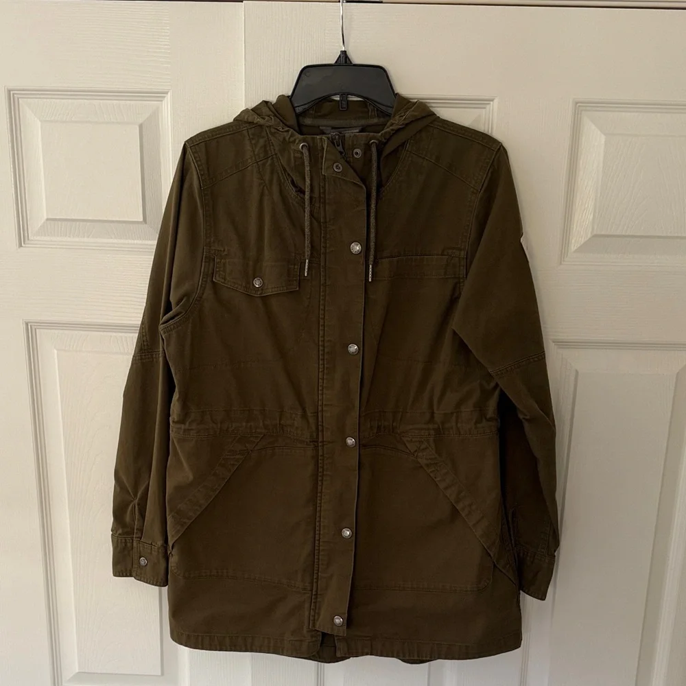 The North Face Olive Green Utility/ Barn Jacket - Picture 9 of 12